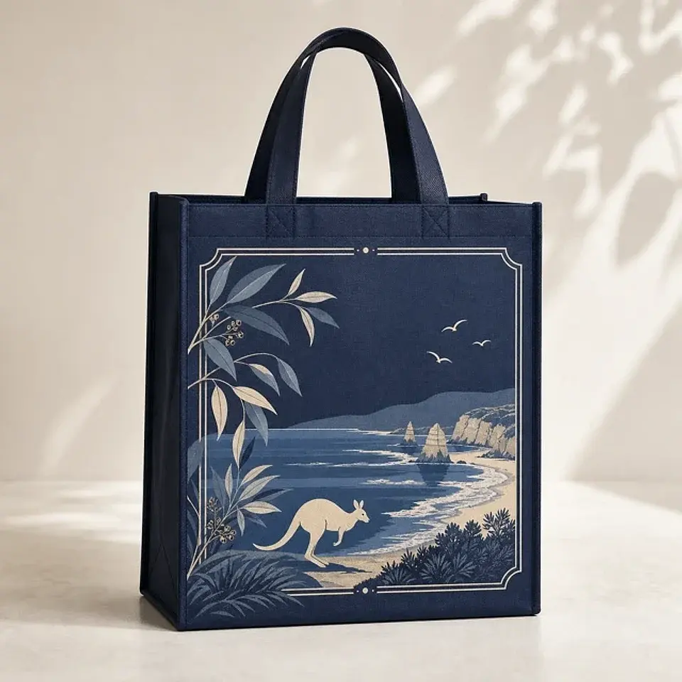 Wide gusset tote product type