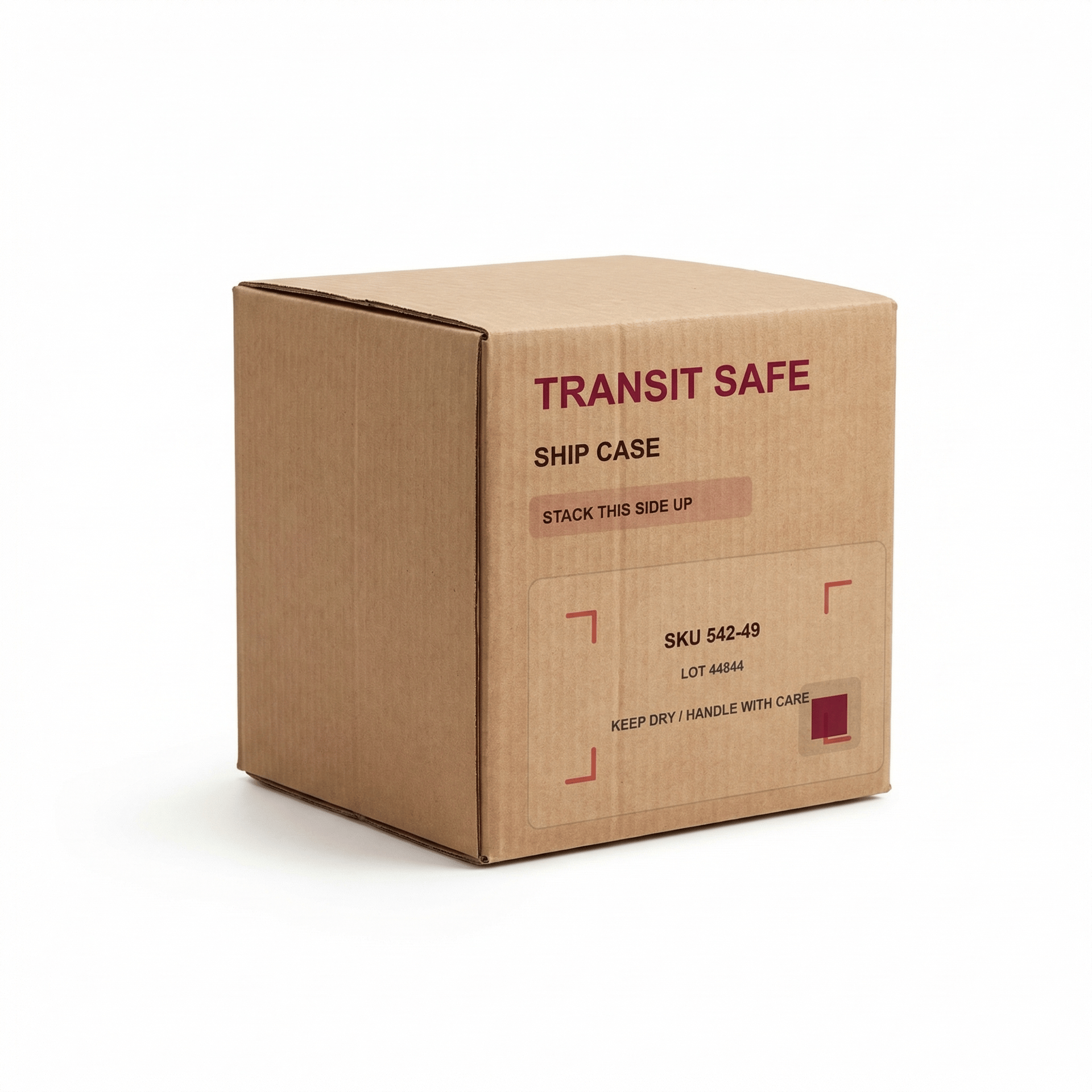 Shipping carton product preview