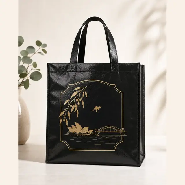 Laminated retail tote product type
