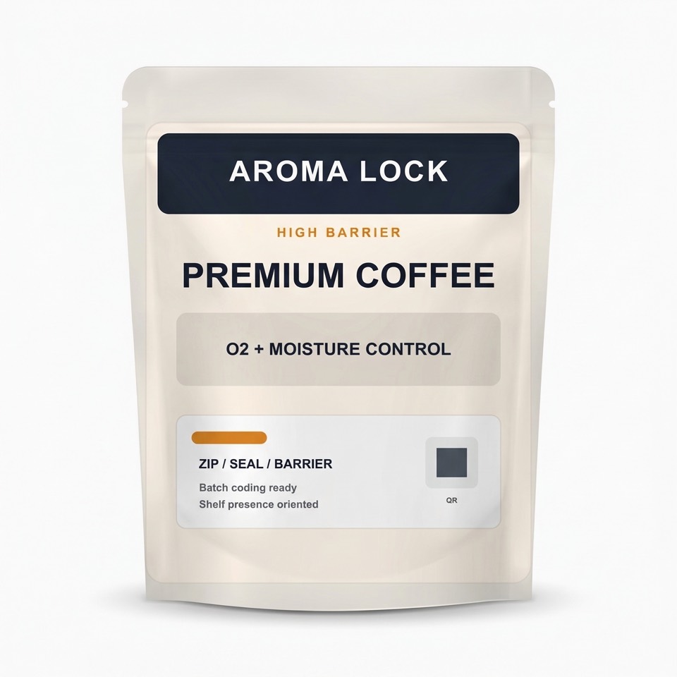 Food packaging program using high-barrier flexible packaging